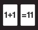 1+1=11